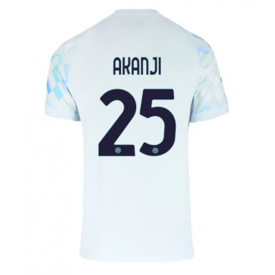 Camiseta Inter Milan Manuel Akanji #25 Segunda Equipación Replica 2025-26 mangas cortas Camiseta Inter Milan Manuel Akanji #25 Segunda Equipación Replica 2025-26 mangas cortas